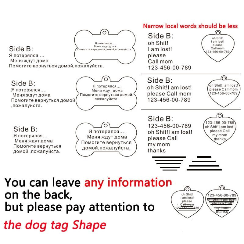 Personalised ID Tag