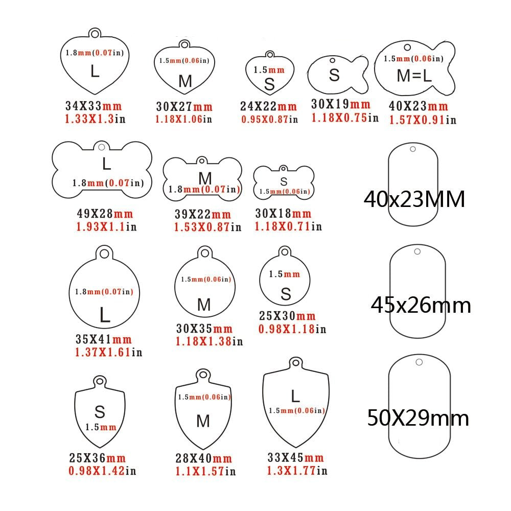 Personalised ID Tag