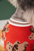 Striped V-Neck Sweater