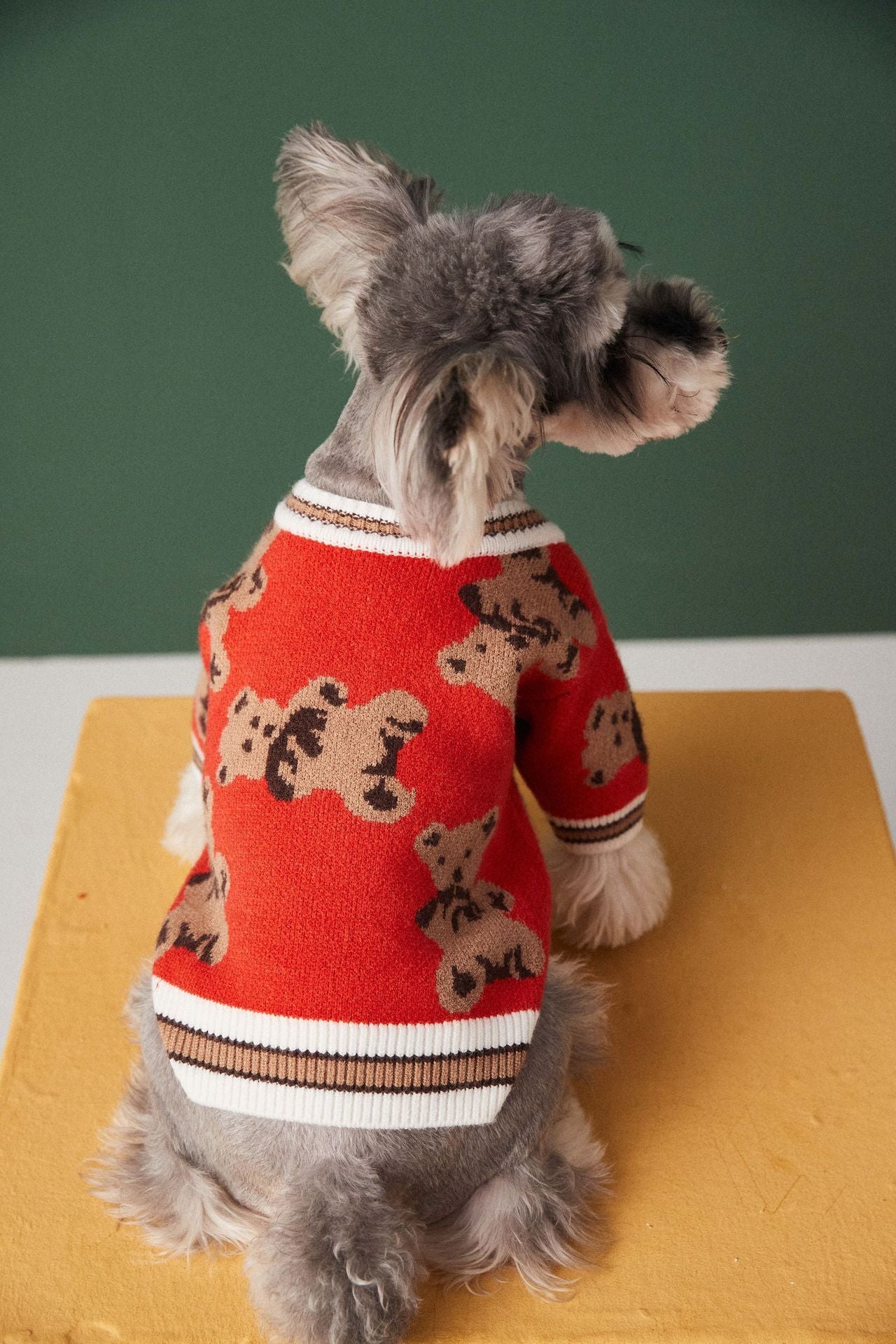 Striped V-Neck Sweater